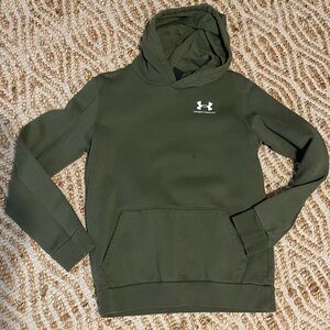 Under Armour Kids Olive Green Hoodie YXL